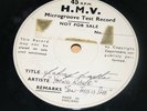 RARE TEST PRESS ACETATE JOHN LEYTON JOE MEEK 