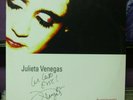 JULIETA VENEGAS-Bueninvento LP Vinyl Original with Autograph 