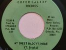 TERRY BROOKS & STRANGE 45rpm OUTER GALAXY #11250 EX Vinyl FL Psych 1974 rare 45