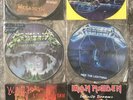 Metallica, Megadeth, Iron Maiden, W.A.S.P. Picture Disc, Lp, Ep, Vinyl Records.