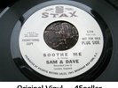 SAM & DAVE promo 'Sooth Me' NM Stax Northern Soul 45
