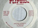 modern soul disco funk 45 FLIPSIDE Havin' a Party  LISTEN