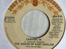70s northern soul 45 VOICES OF EAST HARLEM Cashing In  JUST SUNSHINE listen