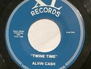 ALVIN CASH Twine Time/Tip Toeing 45 XL funk Memphis Chicago hear
