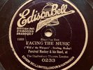 PERCIVAL MACKEY & HIS BAND ‘FACING THE MUSIC’ EDISON BELL ELECTRON 78 RARE & HOT