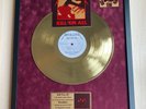 Metallica Kill Em All 1983 Vinyl Gold Metallized Record Mounted In Frame