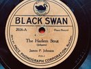 JAMES P. JOHNSON - ’THE HARLEM STRUT’ 1921 PIANO SOLOS HISTORIC BLACK SWAN 78