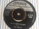 The Shells Its A Happy Holiday  Very Rare Doo Wop London Label In Very Good plus