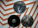 XTC The Big Express Vinyl 1984 Virgin 1st Press DM A2/B2 LP Die-Cut Wheel Cover