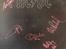 AC/DC Back In Black Hand Signed Lp, with COA