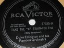 RCA Victor 27380 Duke Ellington Take The A Train / The Sidewalks of New York E E