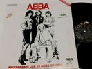 ABBA-ANIVERSARIO 10 AÑOS-LP MEXICO PROMO RADIO UNIQUE COVER PS RCA