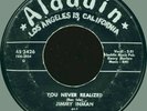 JIMMY INMAN & IMPOLLOS You Never Realized / I'm So Sorry 45rpm Aladdin 1958