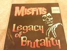 MISFITS - LEGACY OF BRUTALITY (CLEAR RED TRANSLUCENT VINYL )(1 of only 500 )