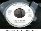 CAVALIERS promo 'Hold To My Baby' VG+ with Cover ORIGINAL Northern Soul 45