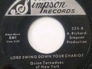 QUINN TORNADOES of NEW YORK When The World Is On Fire 45   Group / Gospel