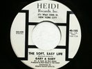 GARY & GARY Sweet/No Soul 45rpm Consider Yourself Lucky/The Soft Easy Life HEAR