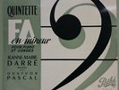 Rare JM DARRE piano & Quartet PASCAL on Cesar FRANCK French PATHE DTX 123 NM