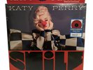 Katy Perry Smile WalMart Exclusive Ruby Red Colored Vinyl LP w Display Hype Card