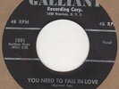 Little Jimmy Ray You Need To Fall In Love Galliant Soul Northern motown