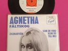 Agnetha Fältskog/ABBA, rare schwedische Vinyl-Single 