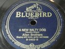 Allen Brothers/Delmore Brothers-Salty Dog/Brown's Ferry Blues-Bluebird 5403 V+