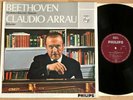 CLAUDIO ARRAU piano sonata BEETHOVEN 1stPress 1960s PHILIPS MINT