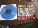 GUNS 'N' ROSES  LP  APPETITE FOR DESTRUCTION  (BLUE VINYL)