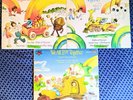 GREG AND STEVE WE ALL LIVE TOGETHER LPs VOLUMES 1-3 PLUS LEADER'S GUIDES
