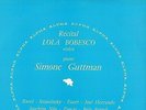 ALPHA CM 20 - RECITAL LOLA BOBESCO - RAVEL STRAWINSKY FAURE ETC. GUTTMAN - NM+/M