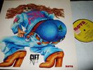GIFT : BLUE APPLE PROMOSTICKERED LP 1974 NOVA SDL 8002 GERMANY