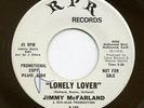 JIMMY MCFARLAND - LONELY LOVER /  LET ME BE YOUR MAN 1969 RPR Promo 45 RPM EX