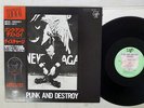 DISCHARGE PUNK AND DESTROY VAP 35122-25 Japan OBI VINYL LP