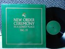 New Order ex / m- original UK 12 Ceremony / In A Lonely Place