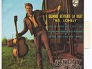 EP espagnol 437054 Quand revient la nuit Hallyday  TRES  RARE dans cet état