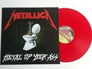 METALLICA METAL UP YOUR ASS RED VINYL LP MUSIC FOR NATIONS FRANCE 2005