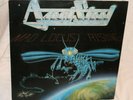 AGENT STEEL - Mad Locust Rising - Blue Vinyl Combat MX8080 Silver Label 1986 EX