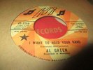 1969 AL GREEN I Want To Hold Your Hand US Promo 7