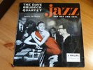 THE DAVE BRUBECK QUARTET - JAZZ RED HOT AND COOL - UK ISSUE - VERY GOOD