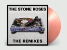 STONE ROSES The Remixes Clear Red Swirl Double Vinyl limited 3000 copies poster.