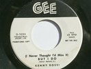 KENNY ROSSI Teen PROMO 45rpm But I Do b/w Watch Your P's and Q's LISTEN
