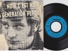 Johnny HALLYDAY * Noir c'est noir * EP Label Bleu Clair *