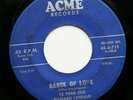 RICHARD LANHAM Doo Wop 45rpm Dance of Love b/w On Your Radio LISTEN