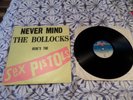 sex pistols never mind the bollocks vinyl LP 1977 ORIGINAL 1ST PRESSING