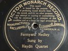 Victor Monarch 78 Rpm 3090 Hadyn Quartet FARMYARD MEDLEY