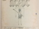 AC/DC ACDC FLICK OF THE SWITCH PROMO VINYL LP RARE ORIGINAL RED ALBERT LABEL NM