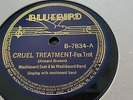 WASHBOARD SAM & HIS WASHBOARD BAND CRUEL TEMPTATION & POLICY BLUEBIRD B7834