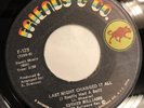 ESTHER WILLIAMS   LAST NIGHT CHANGED IT ALL   FRIENDS & CO. F-129   Rare Soul 45