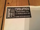 Evolution - Sasha Sweet Mix / World Wide Mix - Positive Vinyl 12”