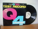 POPULAR SCIENCE TEST RECORD SQ QUADRAPHONIC LP 1973 (PROJECT 3 PR401 SQ)
